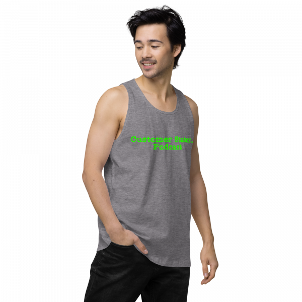 Men’s premium Customer States Podcast tank top - Image 23